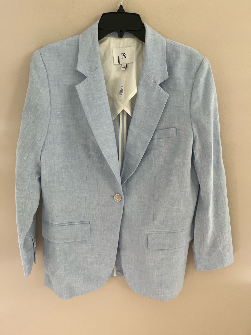 NWT-Banana Republic Blue Blazer, Size 6
